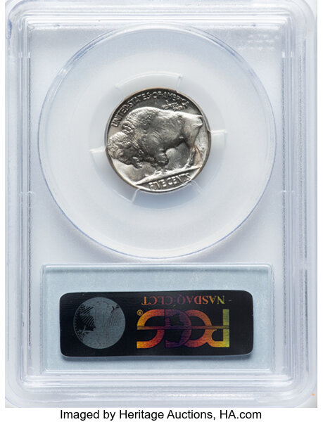 1934 5c MS67 CAC thumbnail 10