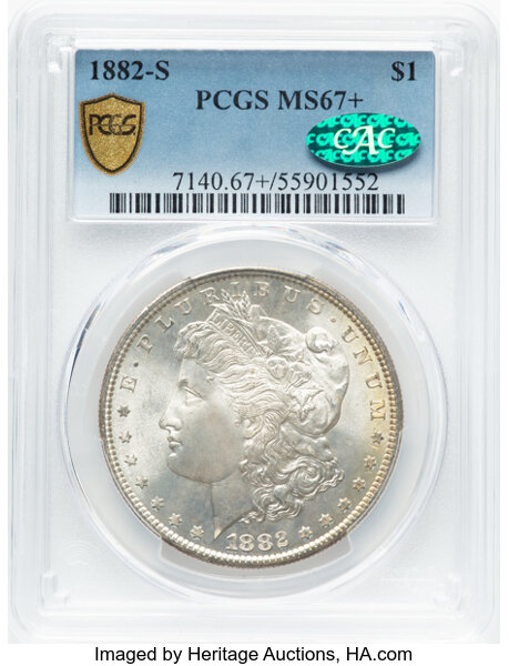 1882-S $1 MS67 thumbnail 4