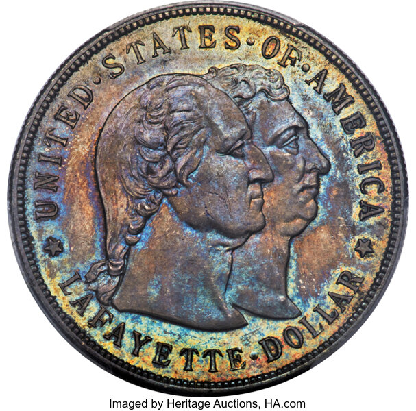 1900 $1  Lafayette, DuVall-1B MS thumbnail 2
