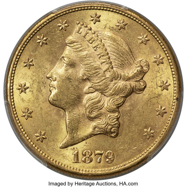 1879-S $20  MS thumbnail 3