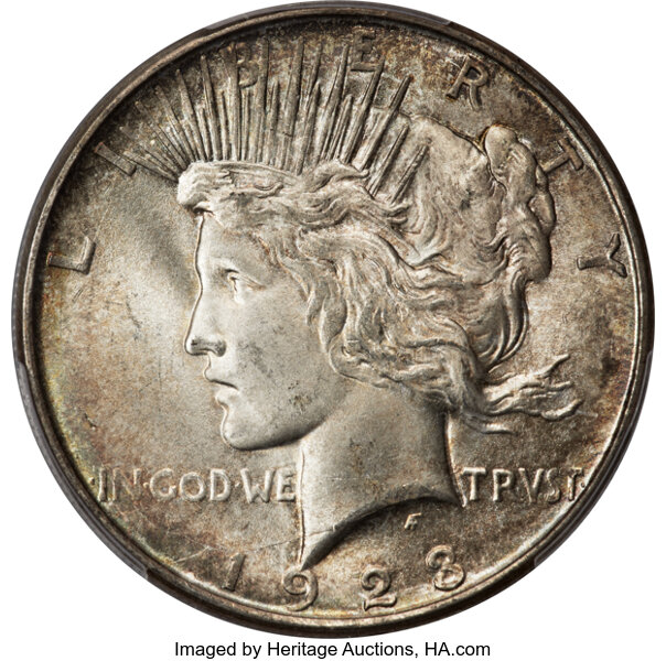 1923-D $1  MS thumbnail 4