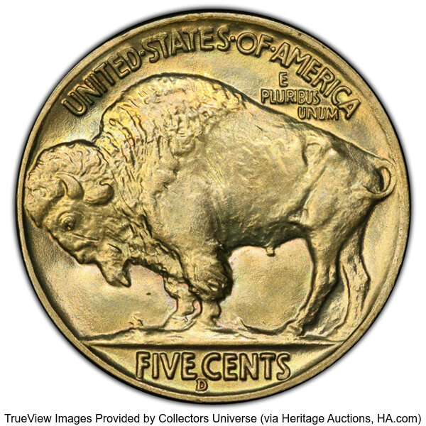 1938-D/S 5c Buffalo MS67 thumbnail 4