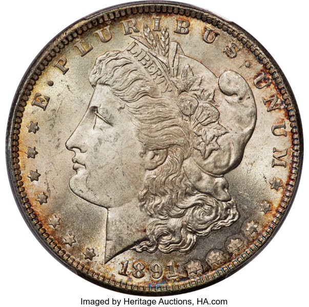 1891-S $1  MS thumbnail 5