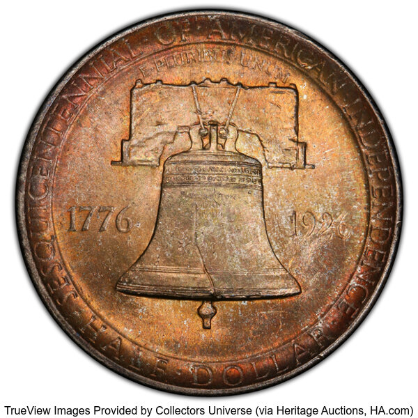 1926 50c Sesquicentennial MS65 thumbnail 6