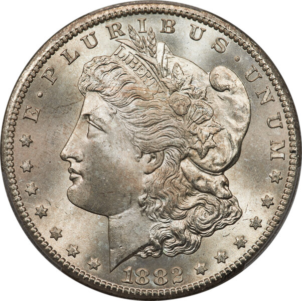 1882-CC $1  Multiple Vee Clashes, Repolished, VAM-2C4 MS thumbnail 5