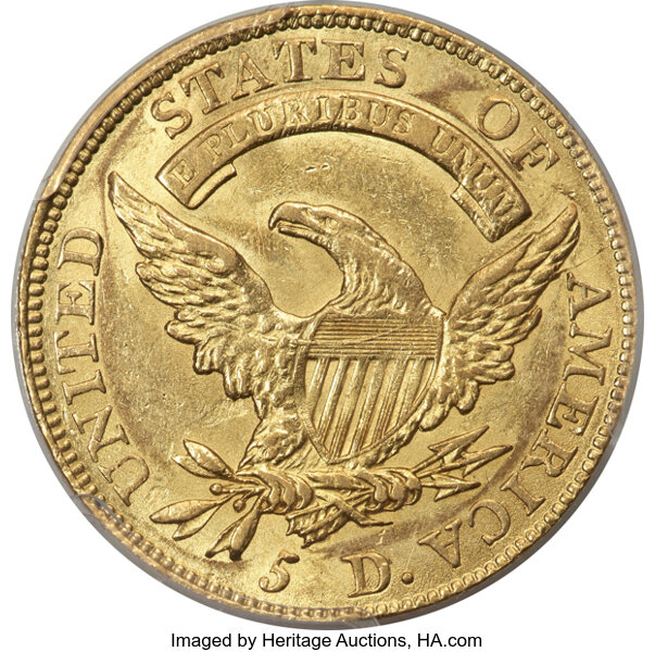 1812 $5  Wide 5D, BD-1 MS thumbnail 11