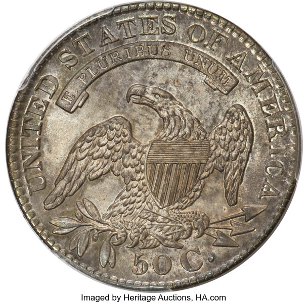 1829/7 50c Overdate, O-102 MS thumbnail 7