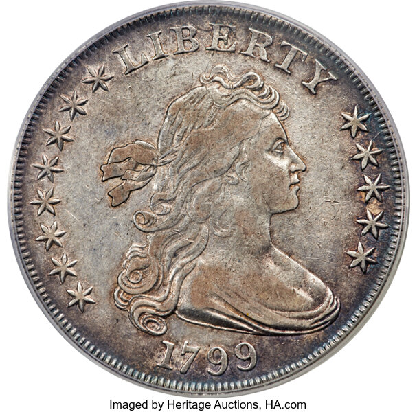 1799 $1  8x5 Stars, B-23, BB-159 MS thumbnail 2