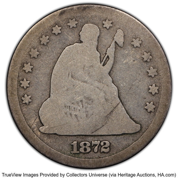 1872-CC 25c MS thumbnail 2