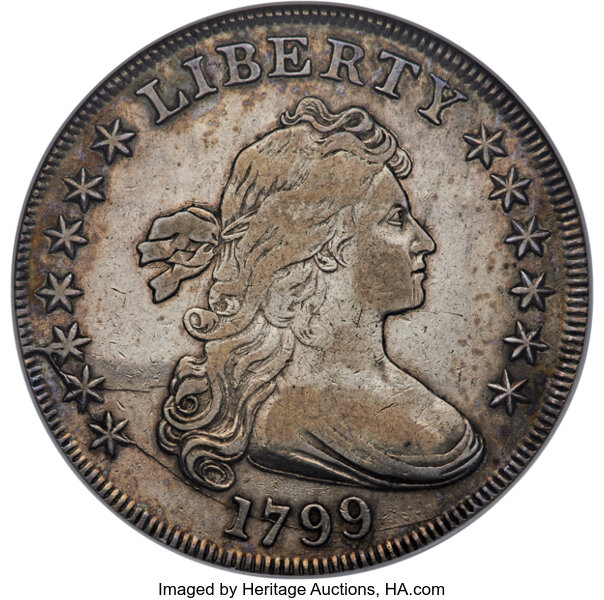 1799 $1  7x6 Stars, B-19, BB-155 MS thumbnail 3