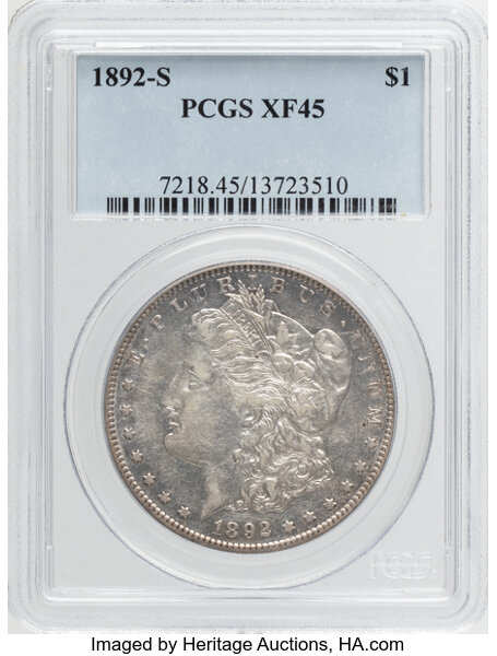 1892-S $1  MS thumbnail 4