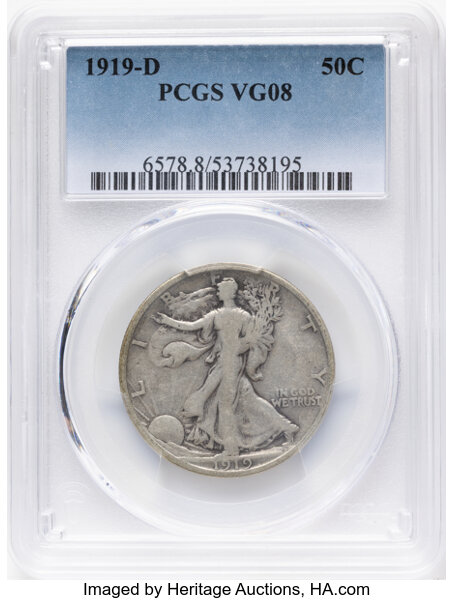 1919-D 50c MS thumbnail 2
