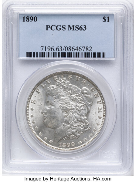 1890 $1  VAM-13 MS thumbnail 2
