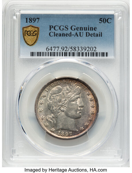 1897 50c AU50 thumbnail 2