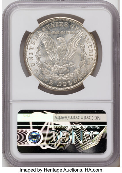 1921-D $1 MS65 CAC thumbnail 4