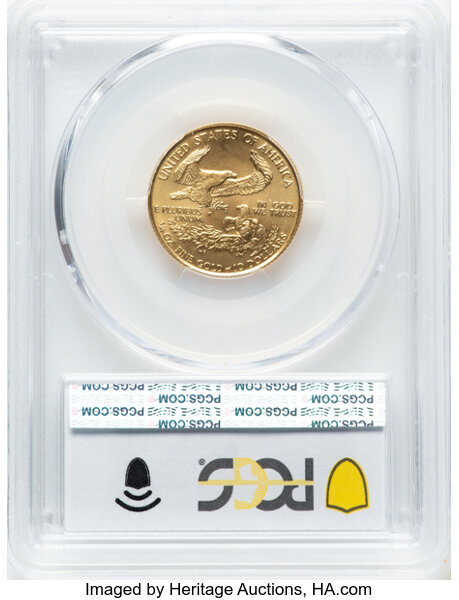 1993 $10  Gold Eagle MS thumbnail 14