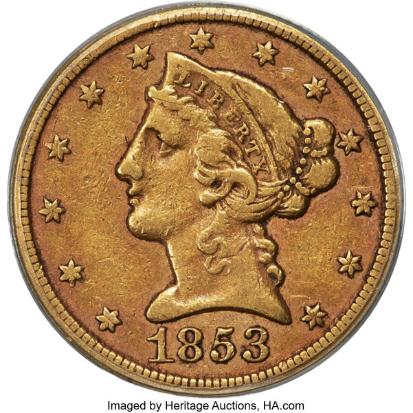 1853-C $5  MS thumbnail 2
