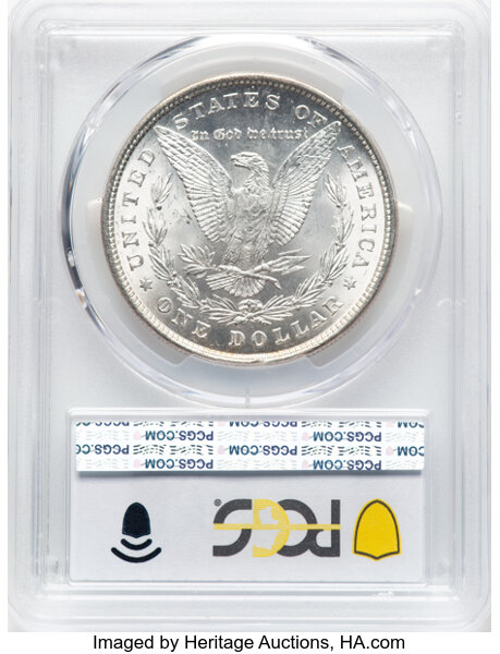 1878 8TF $1  Doubled Reverse, VAM-17 MS65 CAC thumbnail 4