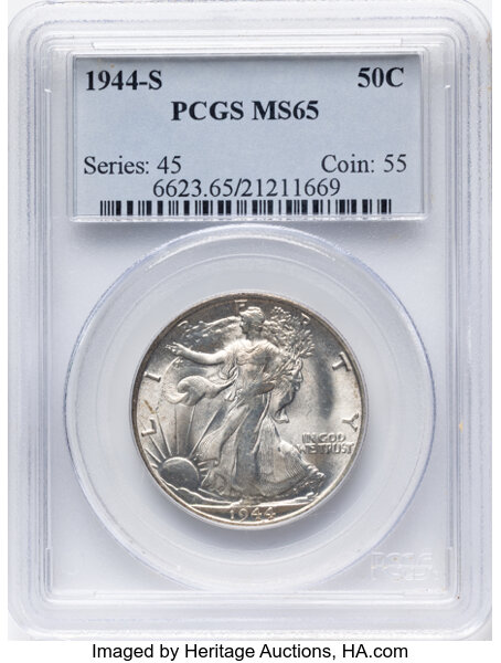 1944-S 50c MS thumbnail 3