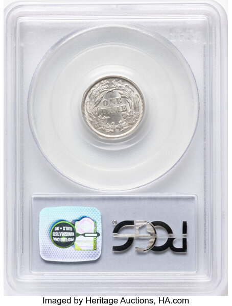 1874 10c Arrows MS64 thumbnail 2
