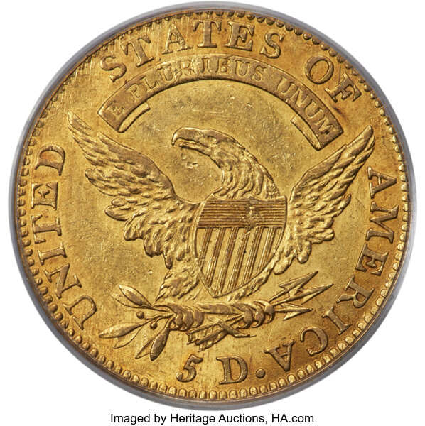 1811 $5  Small 5, BD-2 MS thumbnail 6