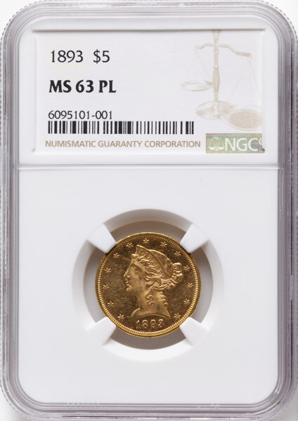 1893 $5  MS PL thumbnail 2