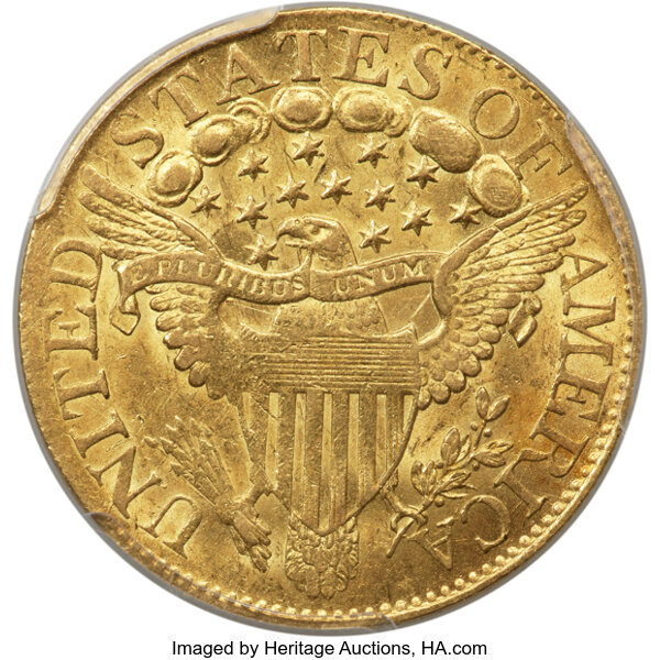1806 $5  Knob 6, 7x6 Stars, BD-6 MS thumbnail 9