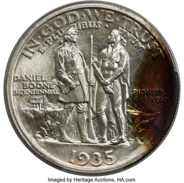 Boone Bicentennial 50c [Type] MS67 thumbnail 4