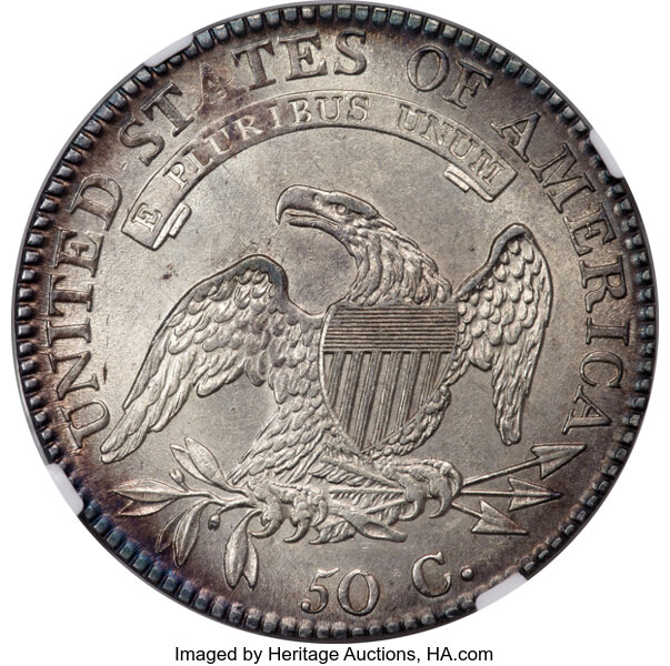 1818/7 50c Large 8, O-101 MS thumbnail 8