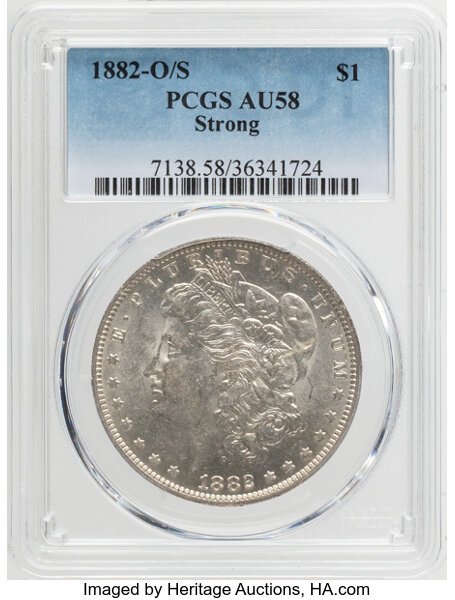 1882-O/S $1  O/S Flush, VAM-3  MS thumbnail 3
