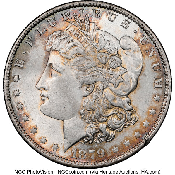 1879-O $1  GSA Hoard, Soft Package MS thumbnail 5