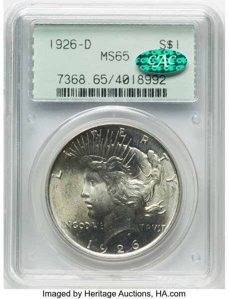 1926-D $1  MS thumbnail 3