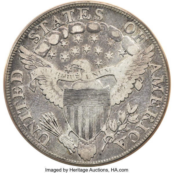 1802 $1  Narrow Date, B-6, BB-241 MS thumbnail 15