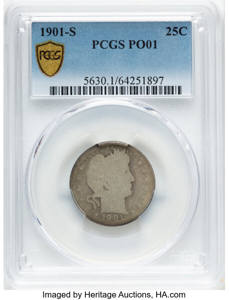 1901-S 25c F12 CAC thumbnail 20