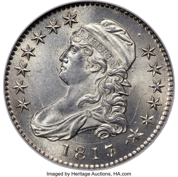 1817/3 50c Overdate, O-101 MS thumbnail 2