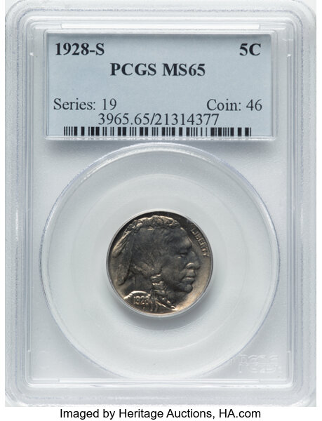 1928-S 5c MS thumbnail 3