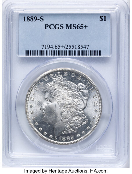 1889-S $1  MS thumbnail 6