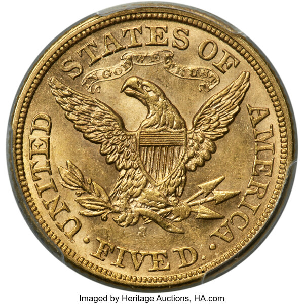 1867-S $5  MS thumbnail 12
