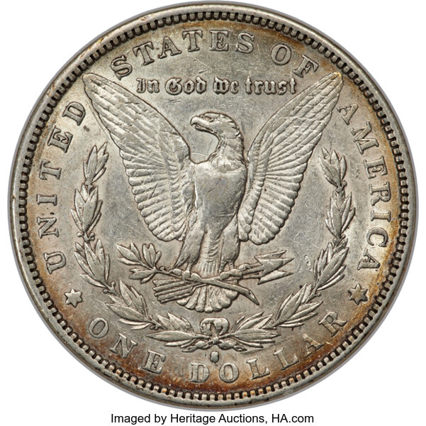 1892-S $1 AU55 CAC thumbnail 2
