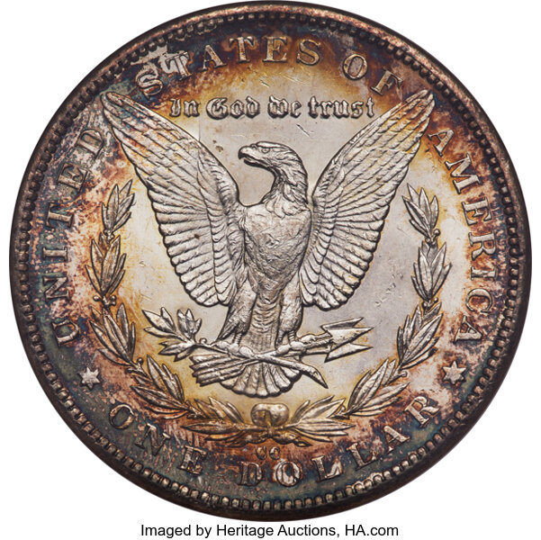 1892-CC $1 MS66 CAC thumbnail 2
