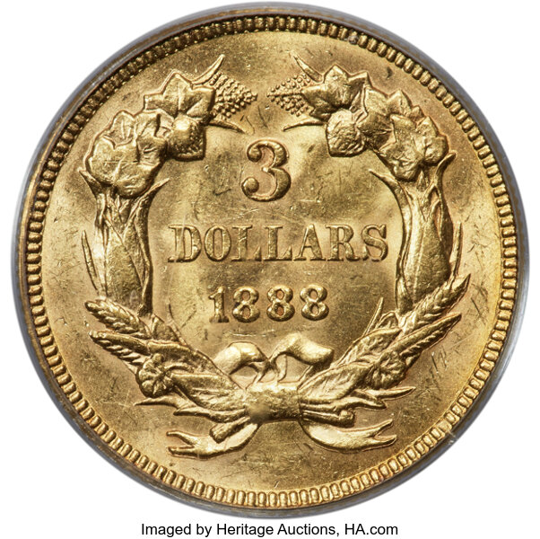 1888 $3 MS67 thumbnail 20