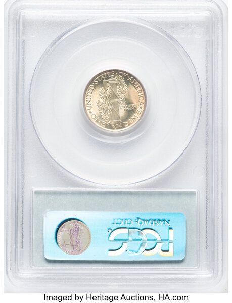 1917 10c MS FB MS68 FB thumbnail 2