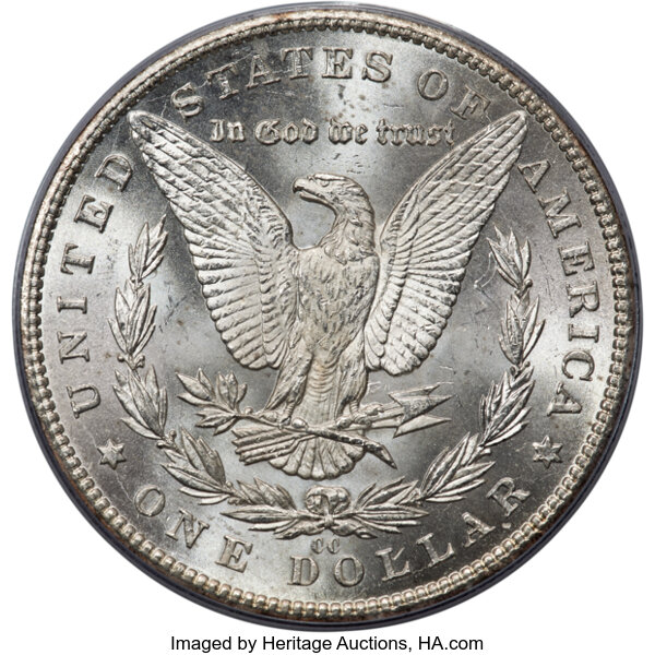 1893-CC $1 MS63 CAC thumbnail 2