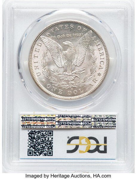 1887/6-O $1  Overdate, VAM-3 MS63 thumbnail 4