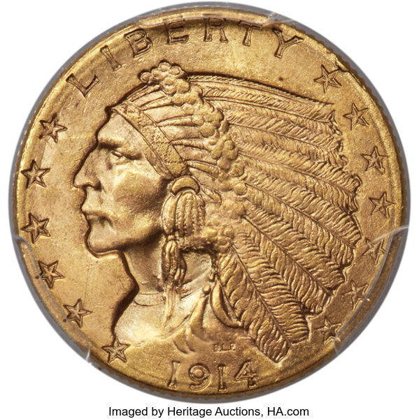 1914-D $2 1/2 MS thumbnail 7