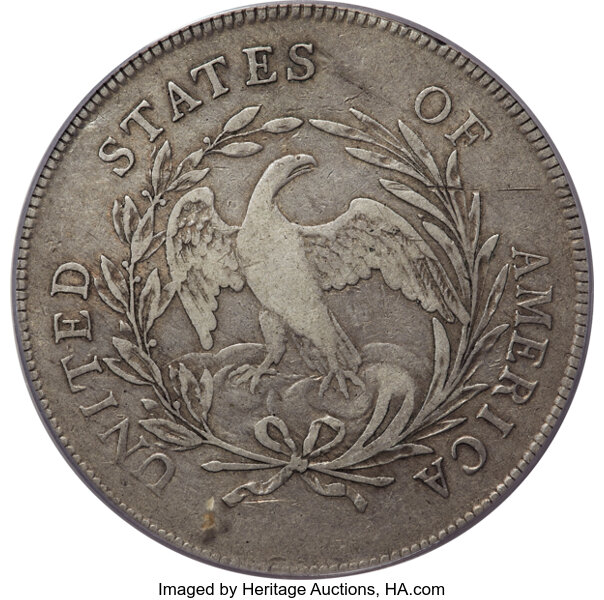 1798 $1  Small Eagle, 15 Stars Obverse, B-2, BB-81 MS thumbnail 4