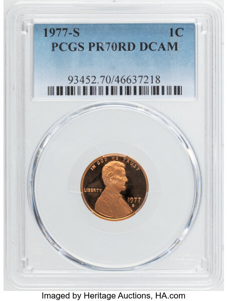 1977-S 1c PR RD DCAM thumbnail 3