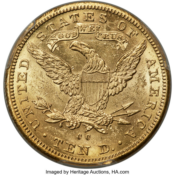 1891-CC $10  Repunched Mintmark, FS-501 MS thumbnail 7
