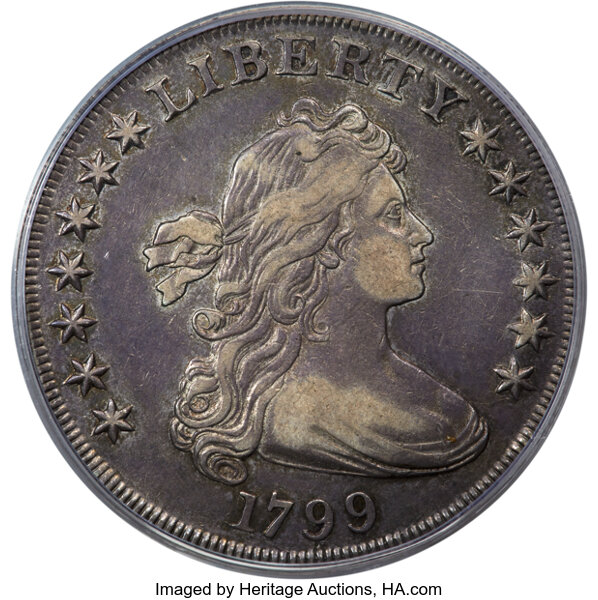 1799 $1  7x6 Stars, B-12, BB-160 MS thumbnail 2