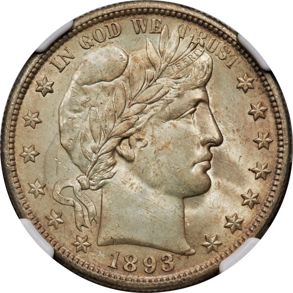 1893-S 50c MS thumbnail 2